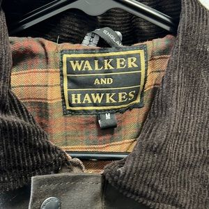 Walker and Hawkes Made in England waxed cotton coat. Men’s size medium.